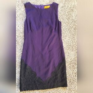 Nicole Miller | Lace A-line Dress